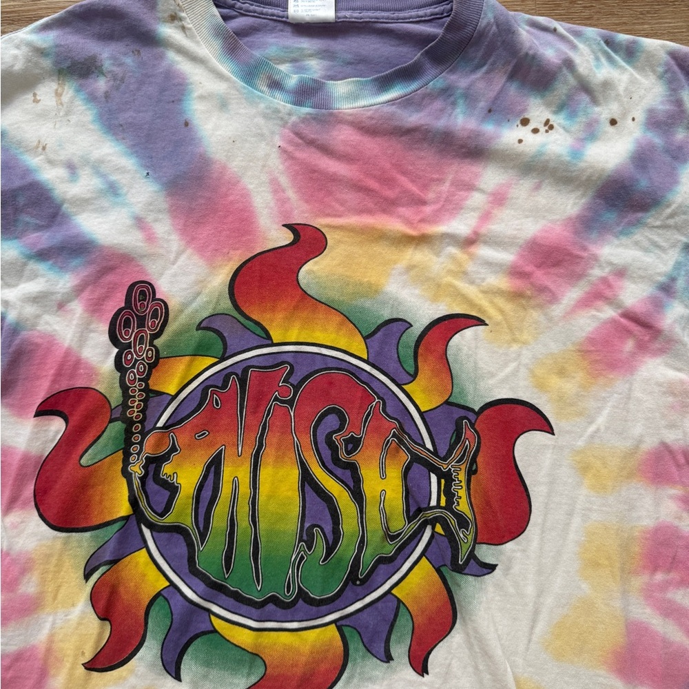 Vintage tie dye Phish T-Shirt - Picture 2 of 4